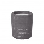 Scented Candle FRAGA L Soft Linen - Blomus