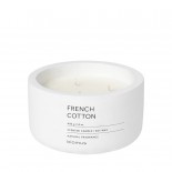 Scented Candle FRAGA XL French Cotton - Blomus