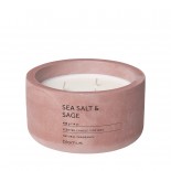 Scented Candle FRAGA XL Sea Salt & Sage - Blomus