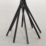 Sciangai Foldable Coat Rack (Black Varnished Ash) - Zanotta