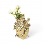 Love In Bloom Vase (Gold) - Seletti