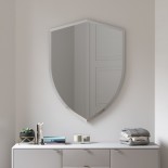 Shield Wall Mirror 80 x 57 cm (Clear) - Umbra