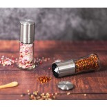 Salt & Pepper Mill Set with Adjustable Ceramic Grinder - Silberthal