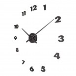 Small Hands Wall Clock (Black) - NeXtime 