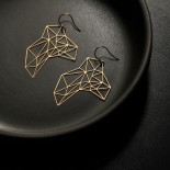 Stone Earrings M (Gold) - Moorigin