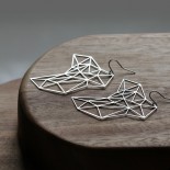 Stone Earrings M (Silver) - Moorigin