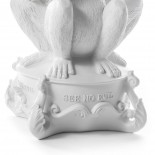 The No Evil Monkeys Giant Burlesque Chandelier (White) - Seletti