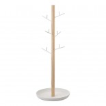 Tree Accessory Stand (White/ Ash) - Yamazaki