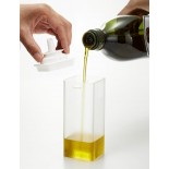 Tower Oil & Vinegar / Seasoning Bottle (White) - Yamazaki