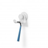 Flex Gel Lock Suction Double Hook (White) - Umbra