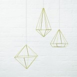 Prisma Wall Decor Set of 6 (Brass) - Umbra