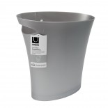 SKINNY Trash Can / Waste Bin (Silver) - Umbra