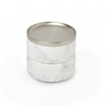 Tesora Jewelry Box (White / Nickel) - Umbra