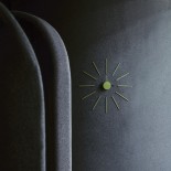 Urchin Wall Clock (Olive/Black) - KLOX