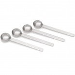UTILO 4 Pieces Cappuccino Spoon Set (Stainless steel matt) - Blomus