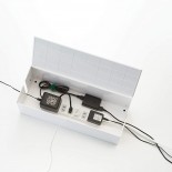 Web Cable Box Organizer (White) - Yamazaki