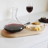 Wine Carafe 1.4L & Oak Cheese Board Set - LSA