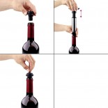 Wine Pump Set with 2 Stoppers (Aluminum) - Versa