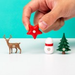 Winter Wonder Christmas Magnets (Set of 4) - Qualy