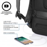 Bobby Pro Anti-Theft Backpack (Black) - XD Design
