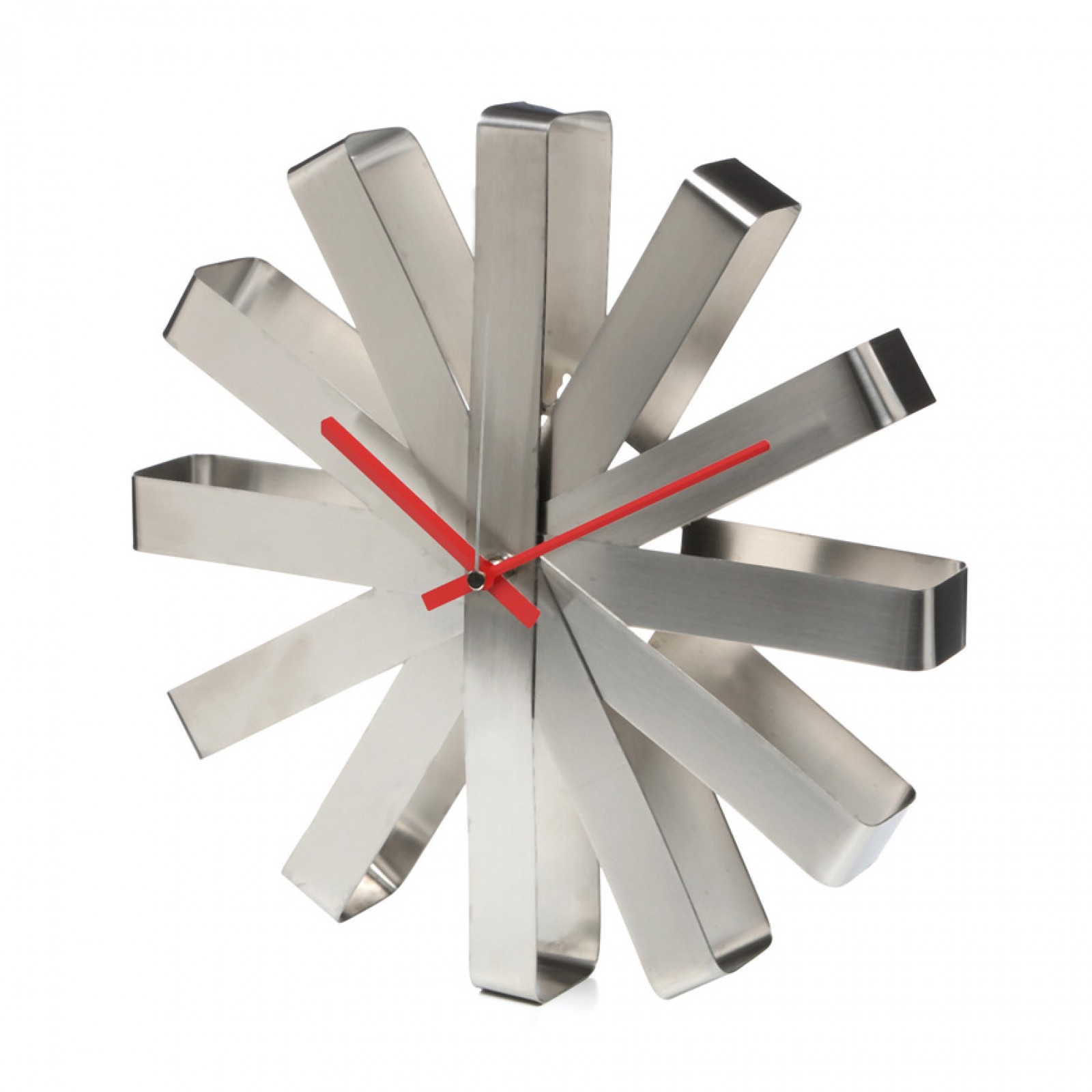 Ribbon Wall Clock (Steel) - Umbra
